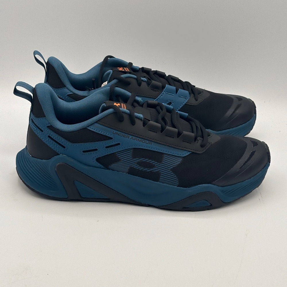Under Armour Charged Commit TR 5 Shoes Men Size 11 Blue Black 6007140-498